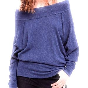Free People Palisades The Shoulder Sweater Size M